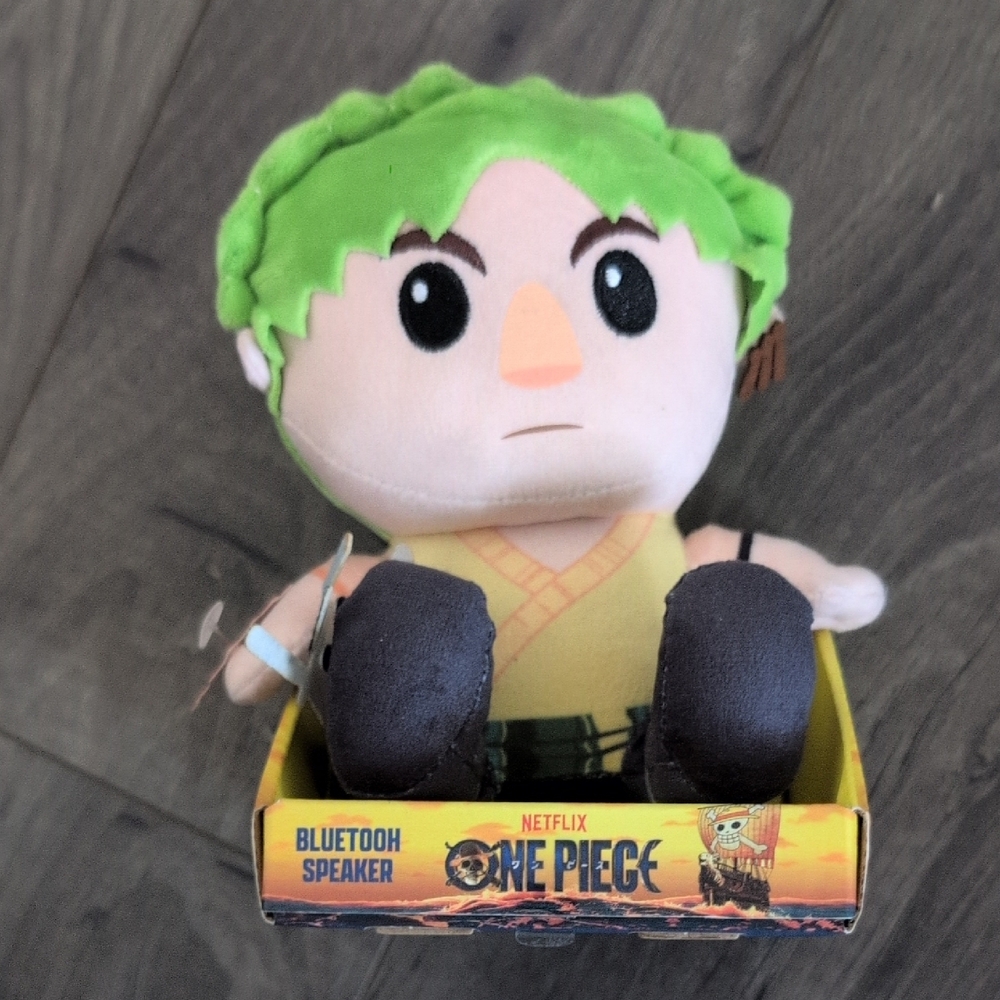 One Piece Zoro Plush Bluetooth Speaker